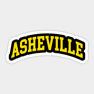 Asheville Sticker